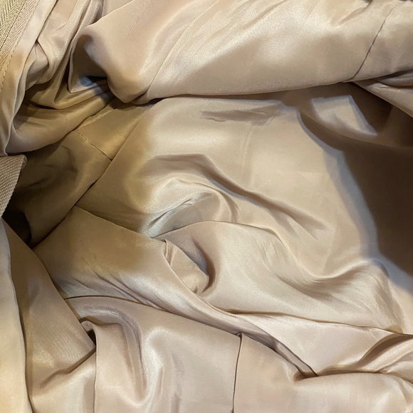 Babaton wool pleated neutral tapered pant. Sz 8 - Picture 11 of 16